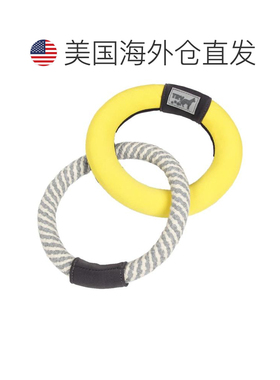 【美国直邮】Pet Life Pet Life 'Ring Toss' 双连接黄麻绳和浮环