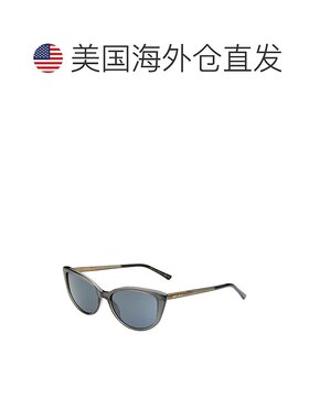 自营 Jimmy Choo 女士 Nadia 56 毫米太阳镜 - 灰色 美国奥莱直发