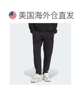 自营Men's adidas SPACER CUTLINE REGULAR CUFFED PANTS - black