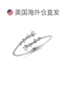 1h可退 【美国直邮】Givenchy|水晶花卉旁路袖口手镯纪梵希