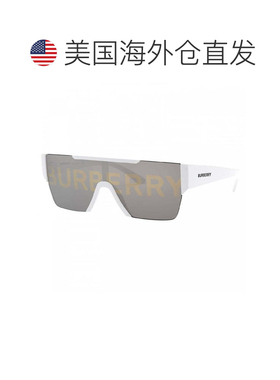 自营burberryBE4291 3464/87 Matte Black/Grey - white 美国奥莱