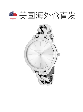 自营Michael Kors Women's Slim Runway Silver Dial Watch - sil