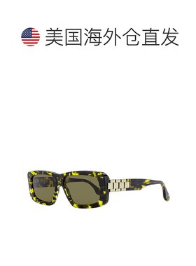 自营 victoria beckham维多利亚 贝克汉姆 女士链式矩形太阳镜 VB