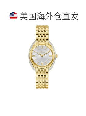 自营Bulova Women's Classic Silver Dial Watch - silver 美国奥