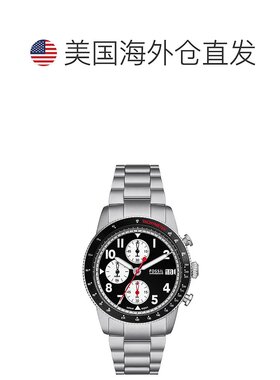 自营Fossil Men's Sport Tourer Black Dial Watch - black 美国