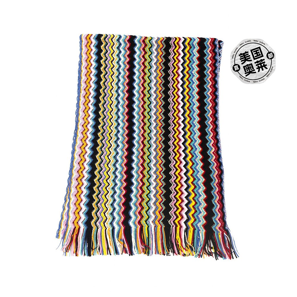 Missoni multi Wool Women's Scarf - multicolor 【美国奥莱】直 - 图0