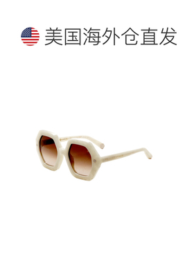 自营Philipp Plein Women's 53 mm White Sunglasses - ivory 美