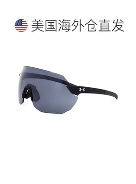 自营Under Armour Men's 99 mm Black Sunglasses - matte black