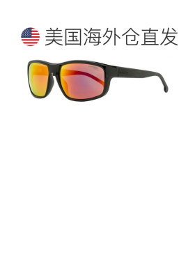 自营Carrera Men's Sporty Rectangular Sunglasses 8038/S OITUZ