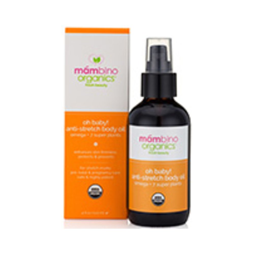 天猫国际美国直购美国直邮Mambino Organics妊娠纹修复身体护理去橘皮紧致油120ml0