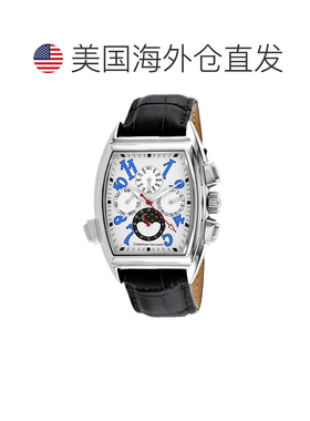 自营Christian Van Sant Men's Grandeur White Rectangle 45mm -