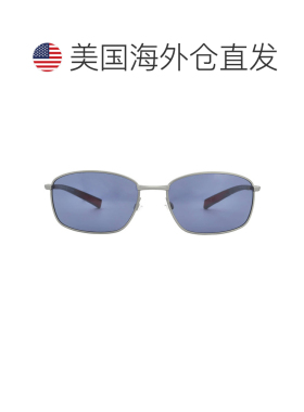 自营Tommy Hilfiger蓝色矩形男士太阳镜TH 1768/S 0R81/KU 57 - m