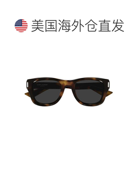 自营saint laurentSl 801 Classic Tortoiseshell Square Frame S