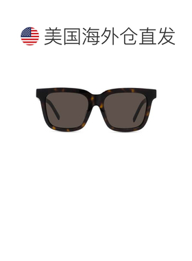自营givenchyGv40084f超大方形方形太阳镜-灰色 美国奥莱直发配饰