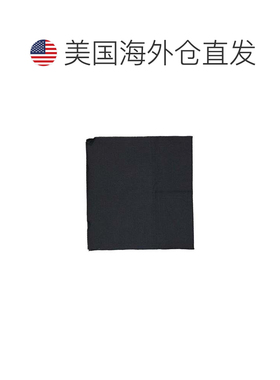 自营Givenchy Virgin Wool Men's Scarf - black 美国奥莱直发