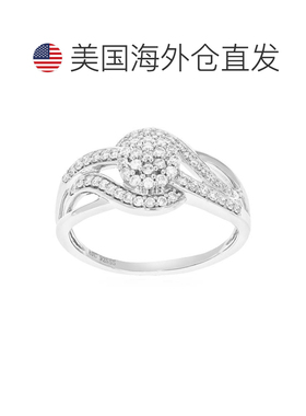 自营vir jewels2/5 克拉 57 颗宝石圆形切割实验室培育钻石订婚戒