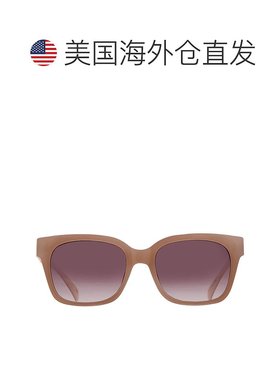 自营Nine West NW 23 1069 BRN Smoke Square Ladies Sunglasses
