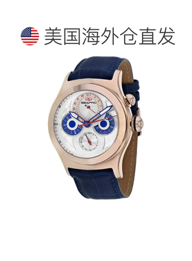 自营Seapro Men's Chronoscope White Round 40mm - white 美国奥