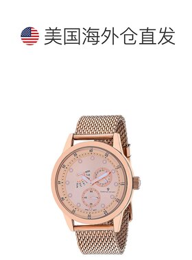 自营Christian Van Sant Men's Rose gold dial Watch - black mo