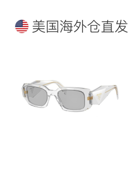 自营Prada  PR 17WS 12R30B 49mm Womens Rectangle Sunglasses -