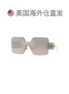 自营versaceVE2277 10026I浅透明棕色/棕色至灰色渐变银色镜面-浅