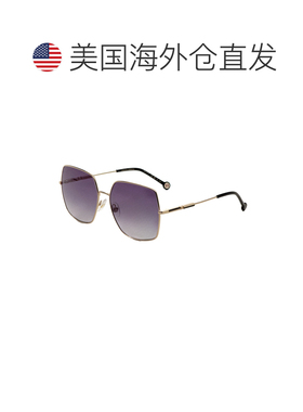 自营Carolina Herrera Women's 60 mm Rose Gold Sunglasses - ro
