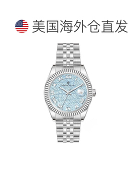 自营Christian Van Sant Men's Stellar Blue Dial Watch - blue