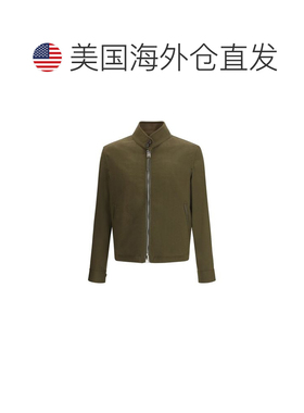 自营Tom Ford Fleece Wool Biker Men's Jacket - bicolor 美国奥