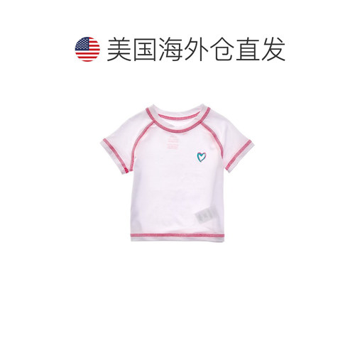 自营Pink Platinum Rashguard Cover-Up - white 美国奥莱直发 - 图1