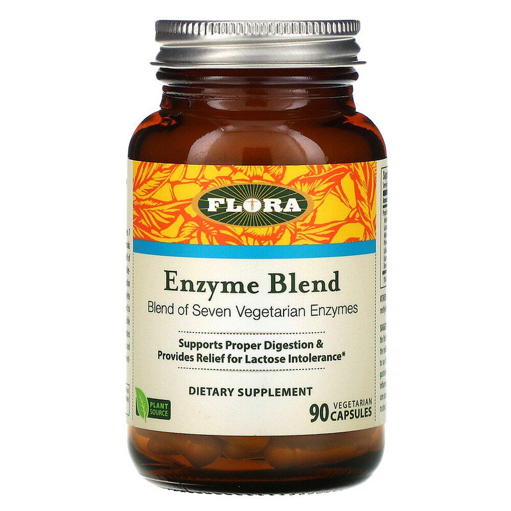 香港直发iherb flora酶有90粒胶囊 天猫国际探物美国其他膳食营养补充剂