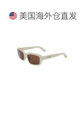 自营Jacquemus女士JAC64 54mm太阳镜-白色 美国奥莱直发