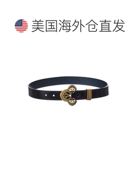自营Isabel Marant Louama皮革腰带-黑色 美国奥莱直发