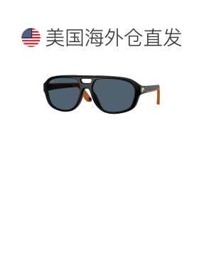 自营costa del marSea Coast中性55毫米哑光黑色太阳镜-哑光黑色
