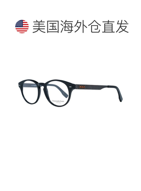 自营Ermenegildo Zegna Plastic Glasses Men's (Frames) - black