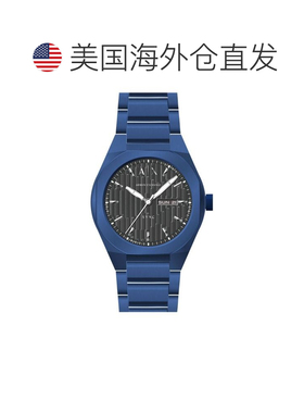自营Armani Exchange Men's Sync Black Dial Watch - black 美国