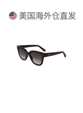 自营salvatore ferragamoFerragamo女士SF1066S 52mm太阳镜-水晶