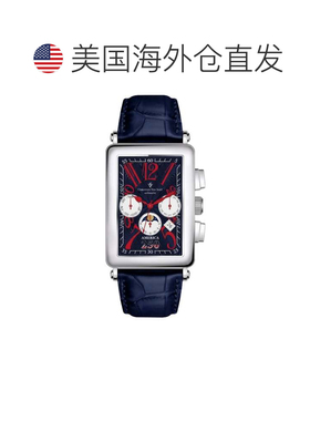 自营Christian Van Sant Men's Anniversary Blue Rectangle 52mm