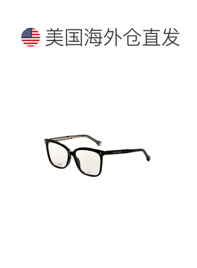 自营Carolina Herrera Women's 56 mm Black Opticals - black 美