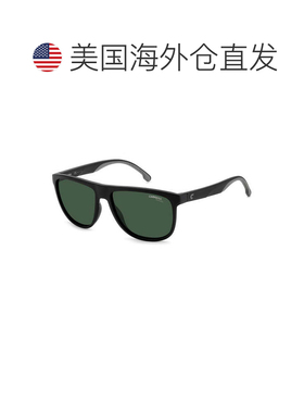 自营CARRERA 8059/S 0003 UC哑光黑色/绿色偏光-哑光黑色 美国奥