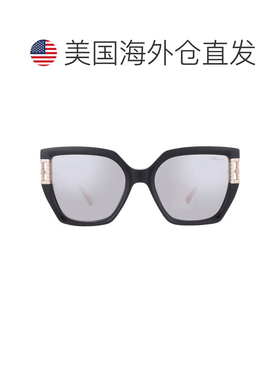 自营chopard萧邦灰色渐变蝴蝶女士太阳镜SCH378M BLKX 55 - multi