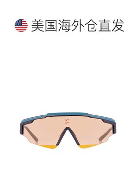 自营Nike Orange Shield Men's Sunglasses NIKE MARQUEE EDGE FN