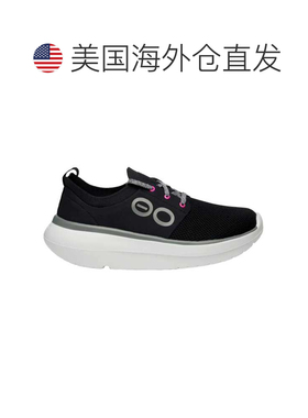 自营OOFOS OOMY Stride White / Black  5077-WHTBLK Women's - w