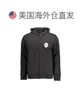 自营Cavalli Class Cotton Men's Men's Hoodie - black 美国奥莱