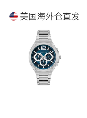 自营Kenneth Cole Men's Classic mm Quartz Watch - blue 美国奥