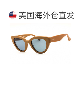 自营max maraMM0077 46N哑光浅棕色/绿色-哑光浅棕色 美国奥莱直