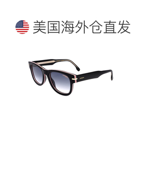 自营Carrera男士50毫米黑色太阳眼镜CARRERA330-S-807-50-黑色 美