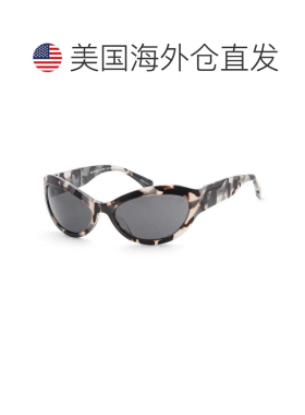 自营Michael Kors女式59毫米黑色太阳镜-黑白乌龟 美国奥莱直发