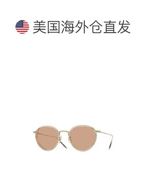 自营Oliver Peoples男式48毫米金黄色太阳镜-金黄色 【美国奥莱】