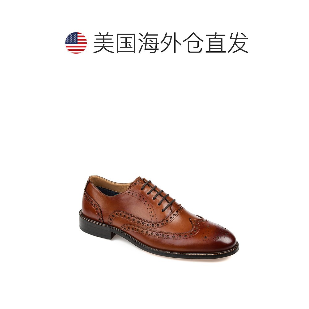 thomas & vineThomas & Vine Franklin Wingtip 牛津 干邑 【 - 图1