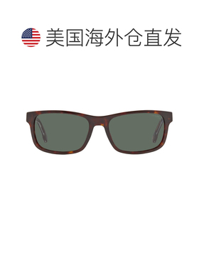 自营Carrera Green Rectangular Men's Sunglasses CARRERA 299/S
